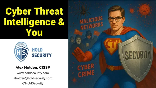 Cyber Threat Intelligence & You