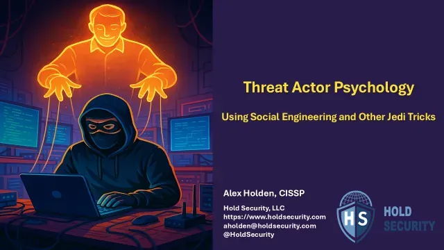 Threat Actor Psychology: Using Social Engineering and Other Jedi Tricks